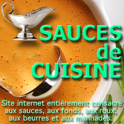 Recettes de sauces de cuisine